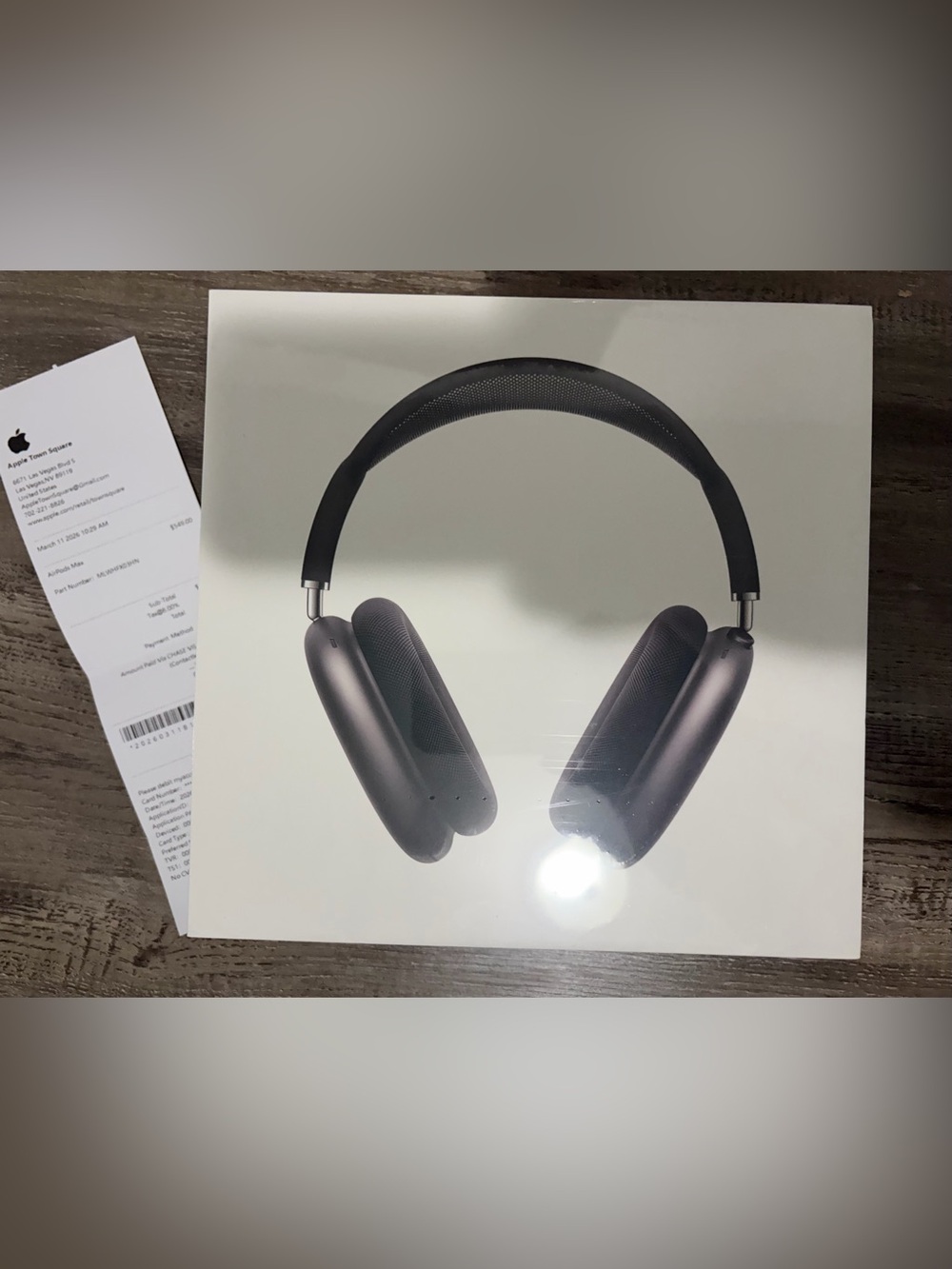 Apple Over-Ear Wireless Headphones - Space Gray Finish